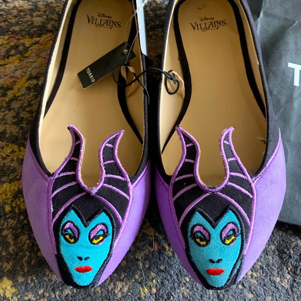 Maleficent Flats - Disney Villians - Torrid (8 WW)